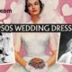 1950s Wedding Gown