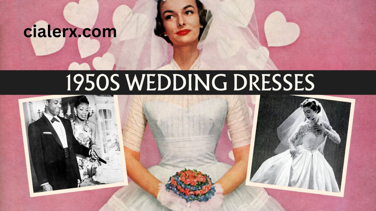 1950s Wedding Gown